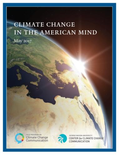 Climate Change in the American Mind: May 2017 cover